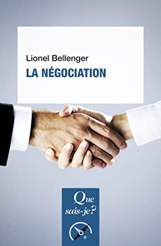 A NEGOCIATION, de Lionel Bellenger | portada del libro
