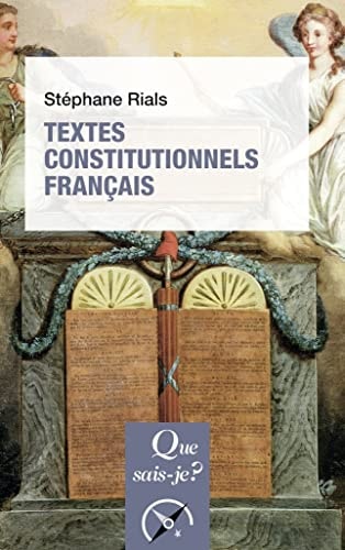 EXTES CONSTITUTIONNELS FRANCAIS, de Stéphane Rials | portada del libro