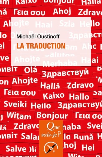 A TRADUCTION, de Michaël Oustinoff | portada del libro