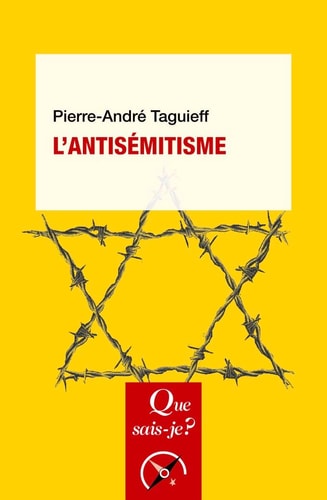 'ANTISEMITISME, de Pierre-André Taguieff | portada del libro