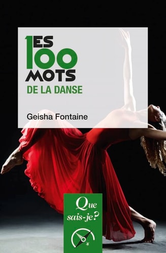 ES 100 MOTS DE LA DANSE, de Geisha Fontaine | portada del libro