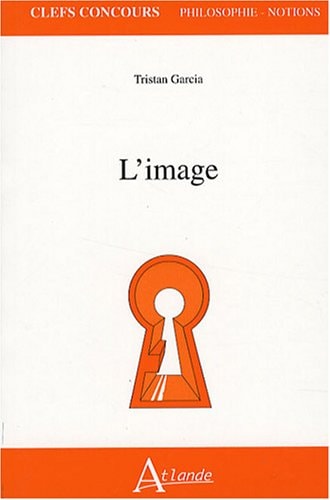 L' IMAGE, de Tristan Garcia | portada del libro