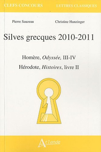 SILVES GRECQUES 2010-2011, de Pierre Sauzeau | portada del libro