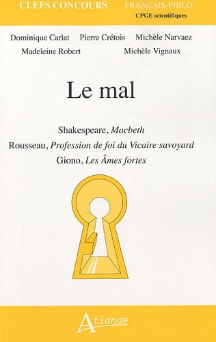 LE MAL, de Dominique Carlat | portada del libro
