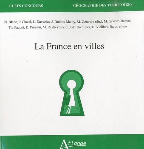 LA FRANCE EN VILLES, de Thierry Paquot | portada del libro