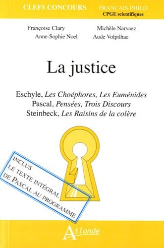 LA JUSTICE, de Michèle Narvaez | portada del libro