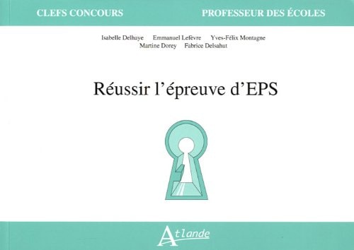 REUSSIR L'EPREUVE D'EPS, de Isabelle Delhaye | portada del libro