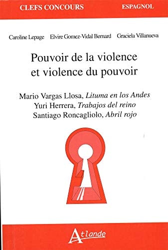 POUVOIR DE LA VIOLENCE -VIOLENCE D POUVO, de Caroline Lepage | portada del libro