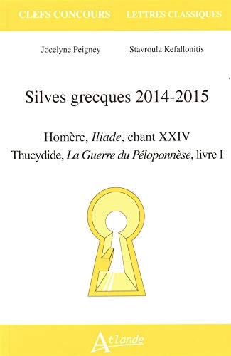 SILVES GRECQUES 2014-2015, de Jocelyne Peigney | portada del libro