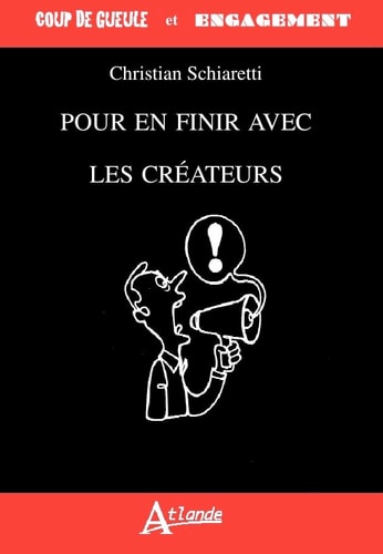 POUR EN FINIR AVEC LE CREATEUR, de Christian Schiaretti | portada del libro