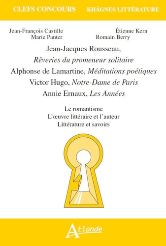 ROUSSEAU, REVERIES DU PROMENEUR SOLITAIRE, ALPHONSE DE LAMAR, de Jean-François Castille | portada del libro