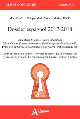 Dossier espagnol 2017-2018, de Michèle Arrué | portada del libro