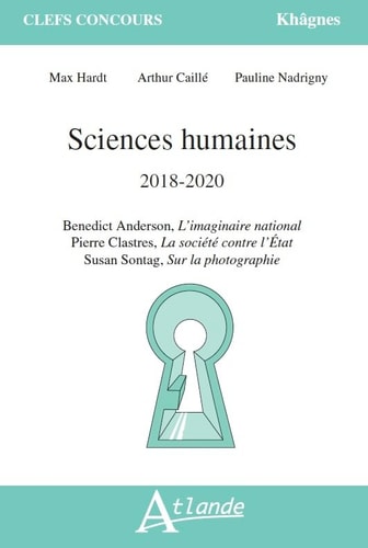 SCIENCES HUMAINES 2018-2020, de Arthur Caillé | portada del libro