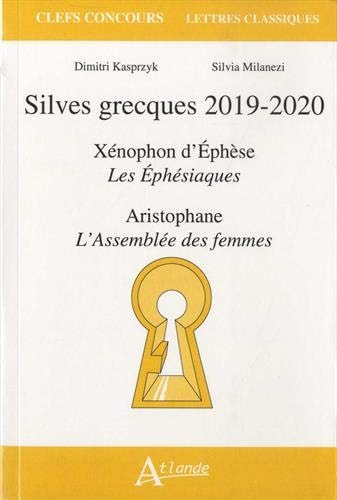 SILVES GRECQUES 2019-2020, de Dimitri Kasprzyk | portada del libro