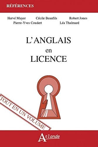 L'ANGLAIS EN LICENCE, de Hervé Mayer | portada del libro