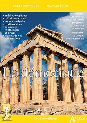 LA DEMOCRATIE, de Kishore Christophe Annoussamy | portada del libro