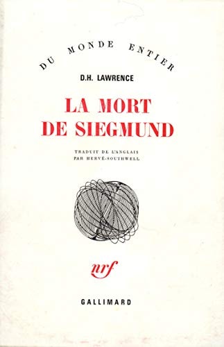 LA MORT DE SIEGMUND, de David Herbert Lawrence | portada del libro