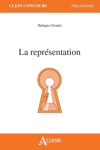 LA REPRESENTATION, de Philippe Choulet | portada del libro