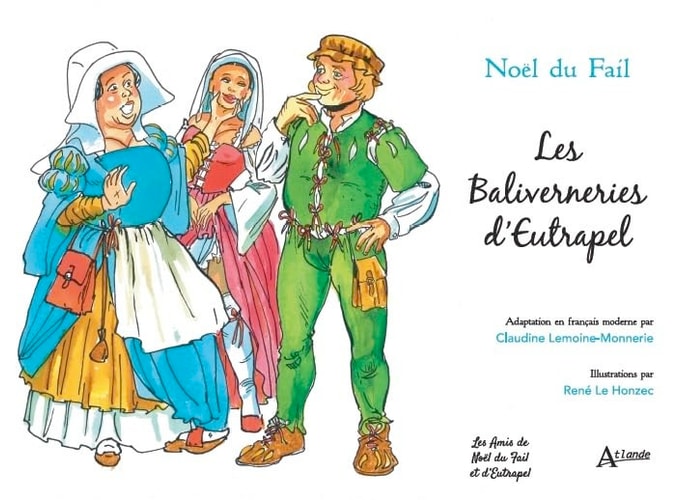 LES BALIVERNERIES D'EUTRAPEL, de Noël Du Fail | portada del libro