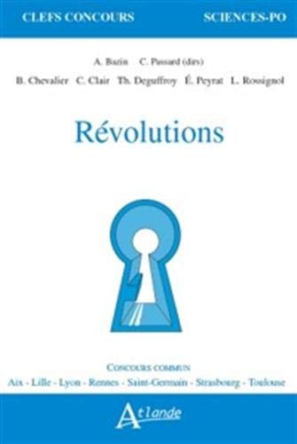REVOLUTIONS, de Bazin/Passard/Clairchevalier | portada del libro
