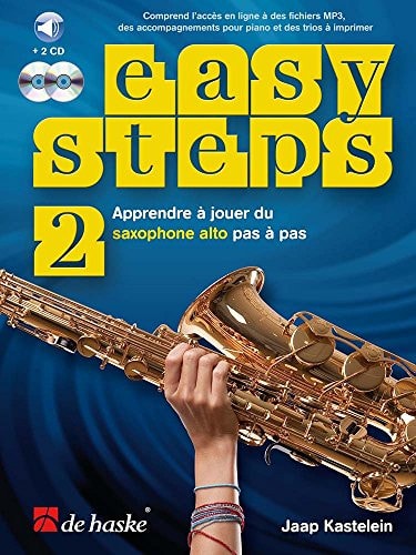 EASY STEPS 2 SAXOPHONE | portada del libro