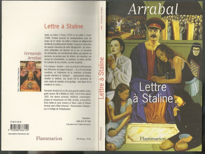 ETTRE A STALINE, de ARRABAL FERNANDO | portada del libro