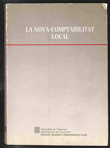 nova comptabilitat local/La, de AA.VV. | portada del libro