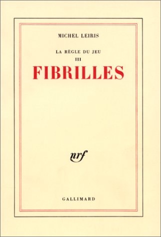 FIBRILLES, de Leiris | portada del libro
