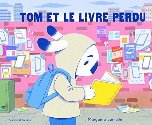 TOM ET LE LIVRE PERDU, de Margarita Surnaite | portada del libro