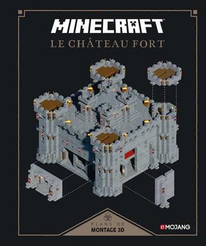 MINECRAFT LE CHATEAU FORT, de Collectif | portada del libro