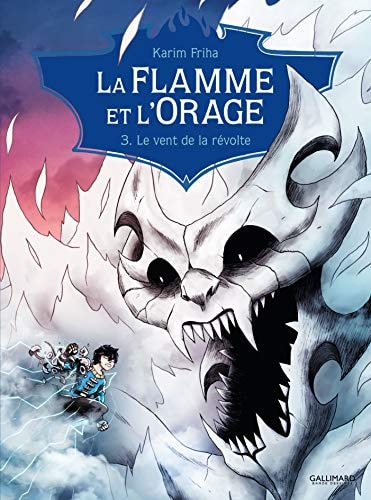 FLAMME ET L ORAGE T3, de Karim Friha | portada del libro