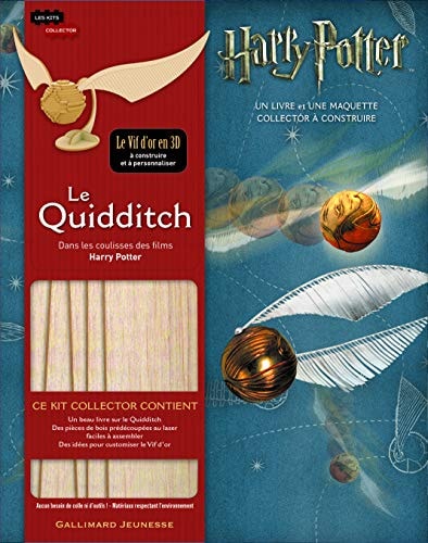 KIT COLLECTOR 2 LE QUIDDITCH, de Jody Revenson | portada del libro