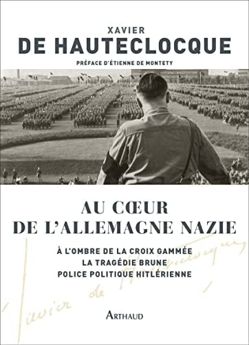 AU COEUR DE L'ALLEMAGNE NAZIE, de DE HAUTECLOCQUE | portada del libro