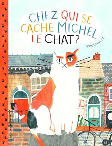 CHEZ QUI SE CACHE MICHEL LE CHAT ?, de Katie Harnett | portada del libro