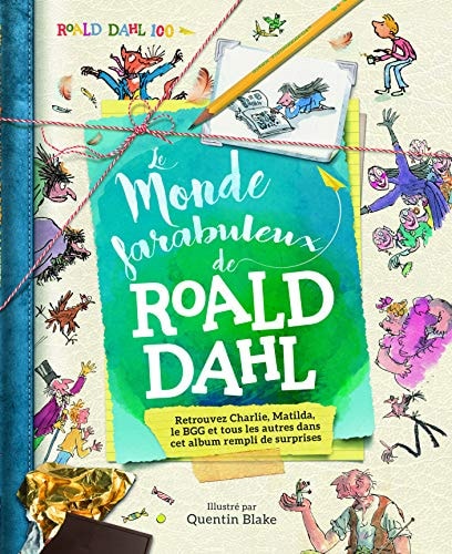 LE MONDE FARABULEUX DE ROALD DAHL, de Stella Caldwell | portada del libro