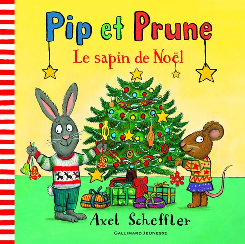 PIP ET PRUNE LE SAPIN DE NOEL, de Axel Scheffler | portada del libro