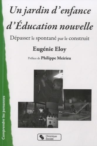 JARDIN D'ENFANCE D'EDUCATION NOUVELLE, de ELOY EUGENIE | portada del libro