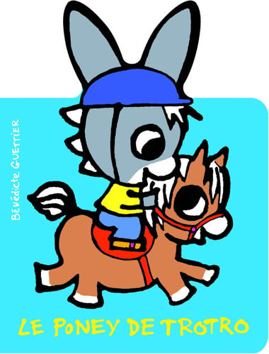 LE PONEY DE TROTRO, de GUETTIER | portada del libro