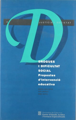DROGUES I DIFICULTAT SOCIAL, de BAULENAS ROVIRETA | portada del libro