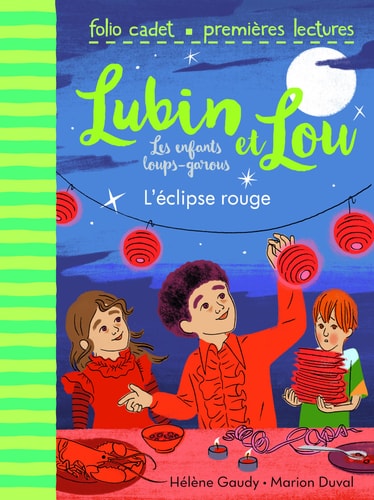 LUBIN ET LOU 5 L'ECLIPSE ROUGE, de Hélène Gaudy | portada del libro