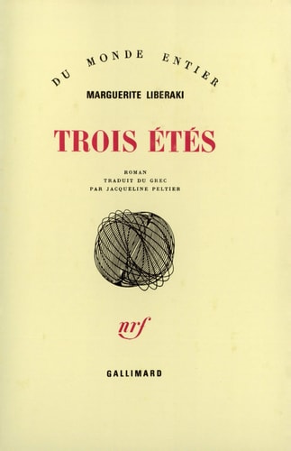TROIS ETES, de Liberaki | portada del libro