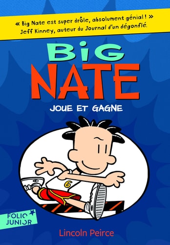 BIG NATE JOUE ET GAGNE, de Lincoln Peirce | portada del libro
