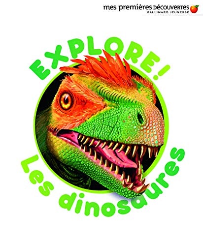 EXPLORE LES DINOSAURES, de Delphine Gravier-Badreddine | portada del libro