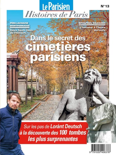DANS LE SECRET DES CIMETIERES DE PARIS, de Lorànt Deutsch | portada del libro