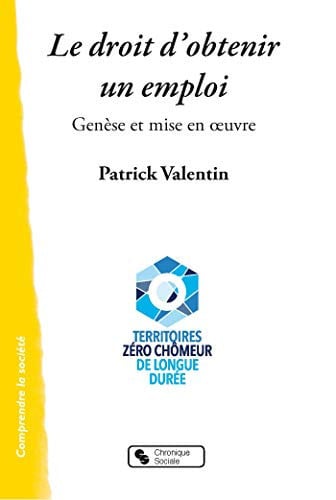 DROIT D'OBTENIR UN EMPLOI LE, de VALENTIN PATRIC | portada del libro