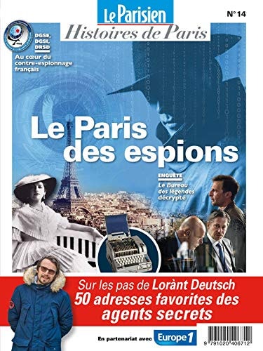 LE PARIS DES ESPIONS, de Mélanie Monsaingeon | portada del libro