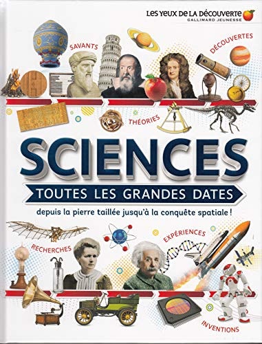 SCIENCES TOUTES LES GRANDES DATES, de Clive Gifford | portada del libro