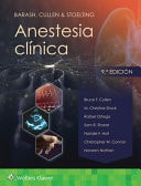 ANESTESIA CLINICA 9ªED, de BARASH | portada del libro