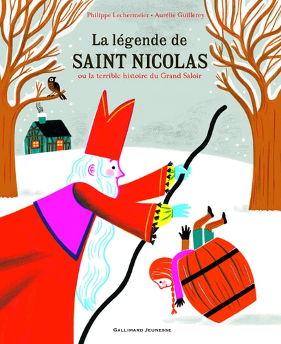 LA LEGENDE DE SAINT NICOLAS, de Philippe Lechermeier | portada del libro