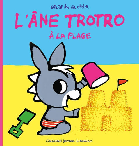 L'ANE TROTRO A LA PLAGE, de GUETTIER | portada del libro